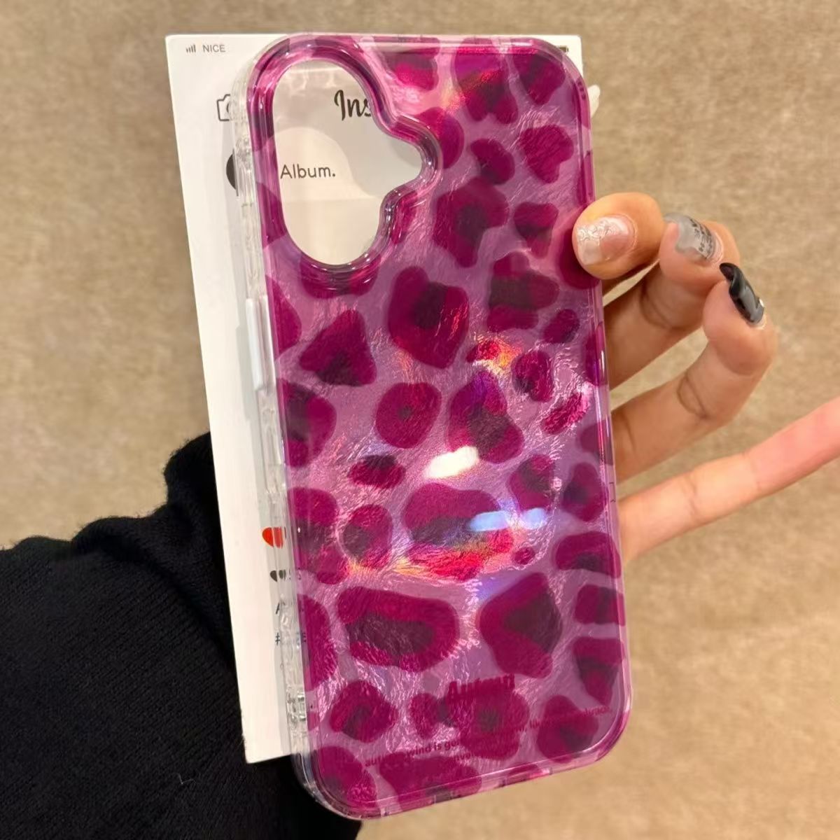 Phone Cases Leopard Print - Purple Leopard Print Phone Case For