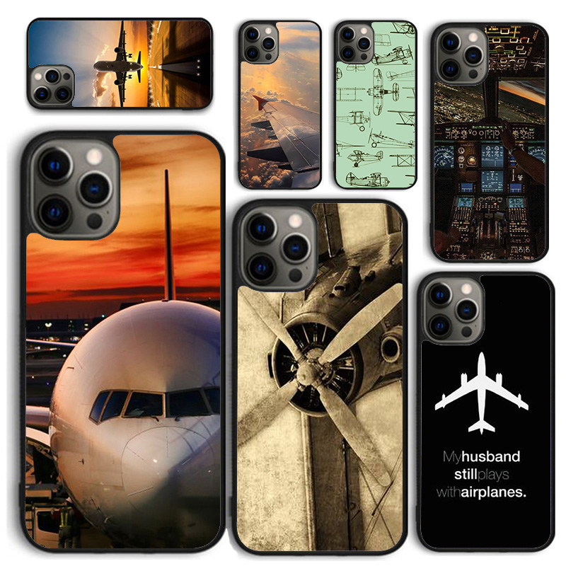 Phone Cases Aviation - Aircraft Airplane Plane fly travel cloud
