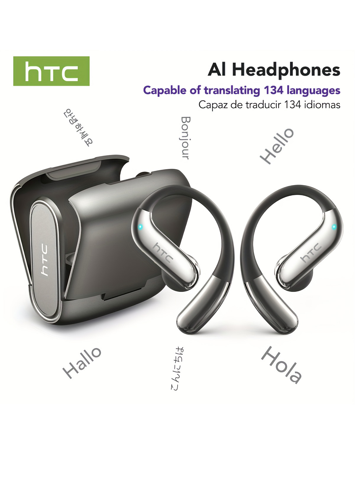 Phone Cases Casely - Open-ear Bluetooth Headphones HTC 30 Hrs