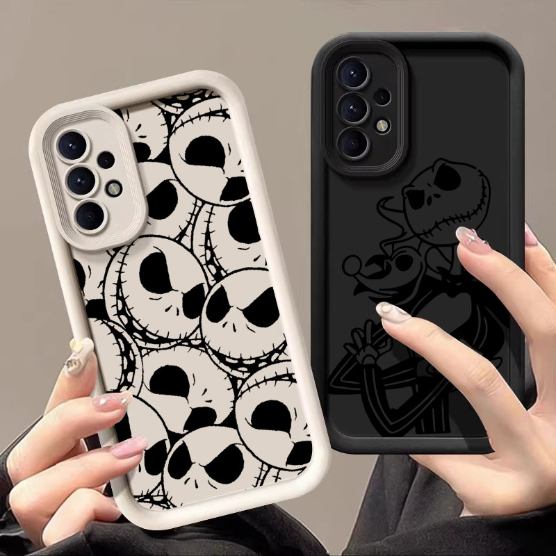 Phone Cases A14 Samsung - Jack Sally Skellington Art Case For