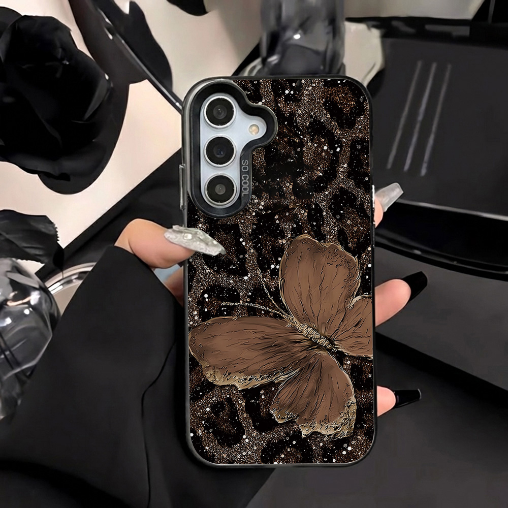 Phone Cases A14 Samsung - Hard IMD Leopard Case For Samsung