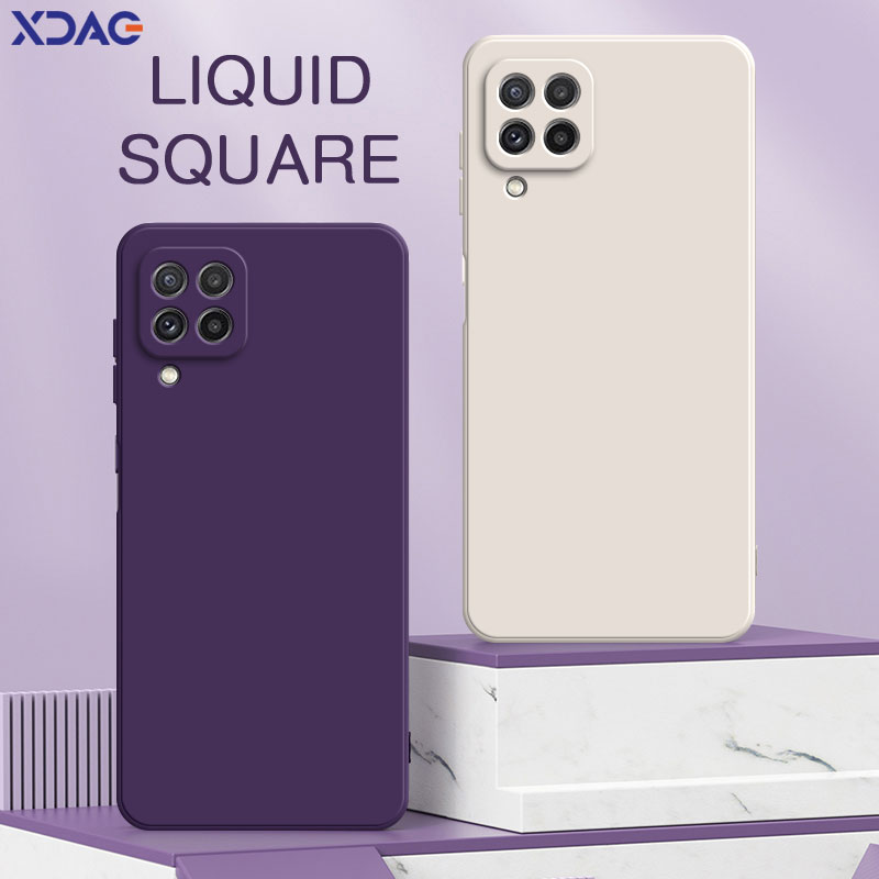 Phone Cases Uae - Square Liquid Silicone Back Cover for