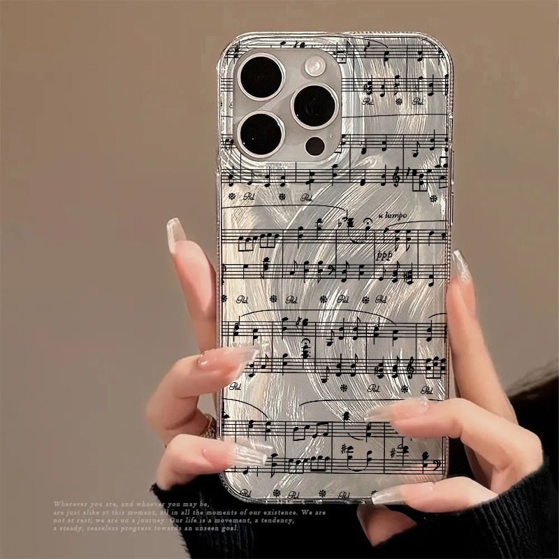 Phone Cases A14 Samsung - Fun Letter and Musical Note Phone