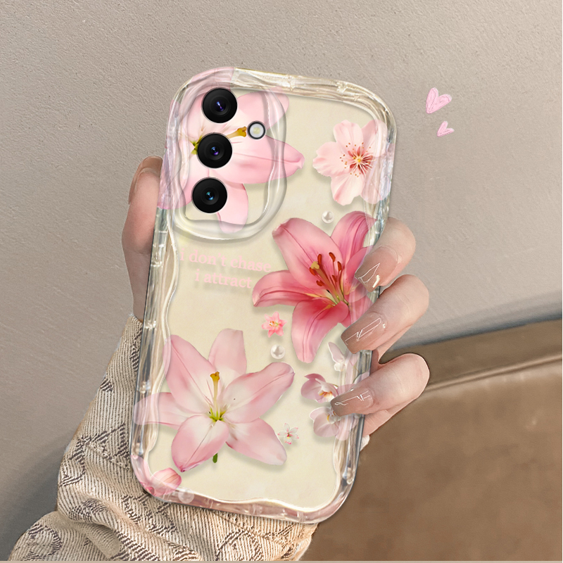 Beautiful Pink Lily Pattern Ph - огляд і ціна Phone Cases A14 Samsung