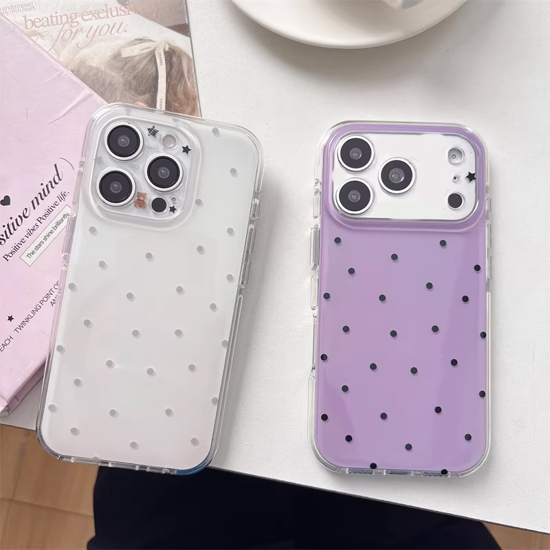 Korean Ins Girl Simple Purple  - огляд і ціна Phone Cases Girly