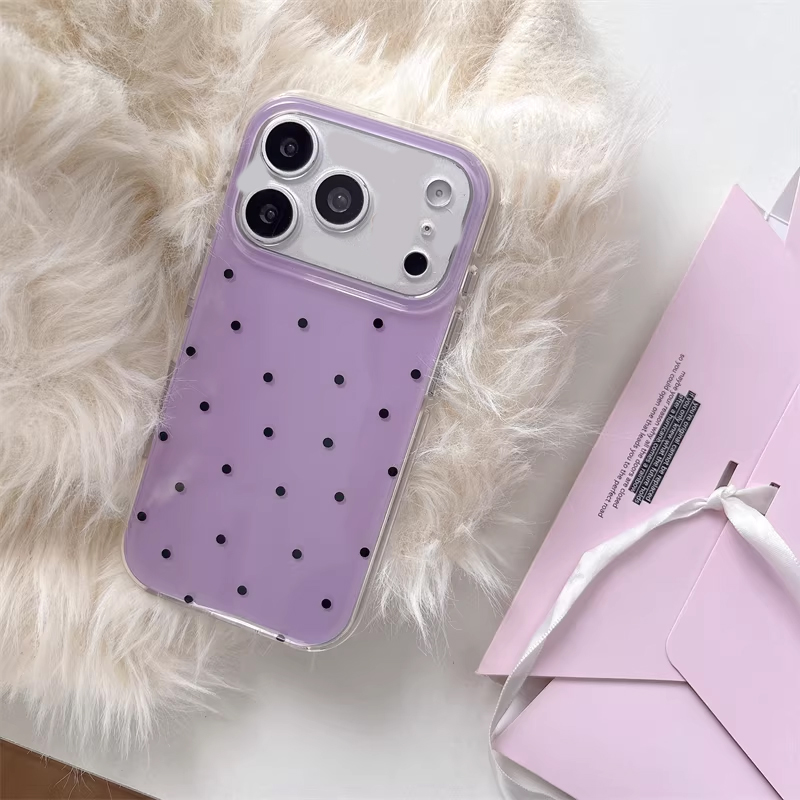 Korean Ins Girl Simple Purple  - огляд і ціна Phone Cases Girly