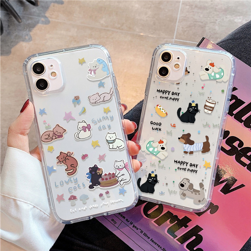 Lovely Fishes Clear Phone Case - огляд і ціна Apple Iphone 15