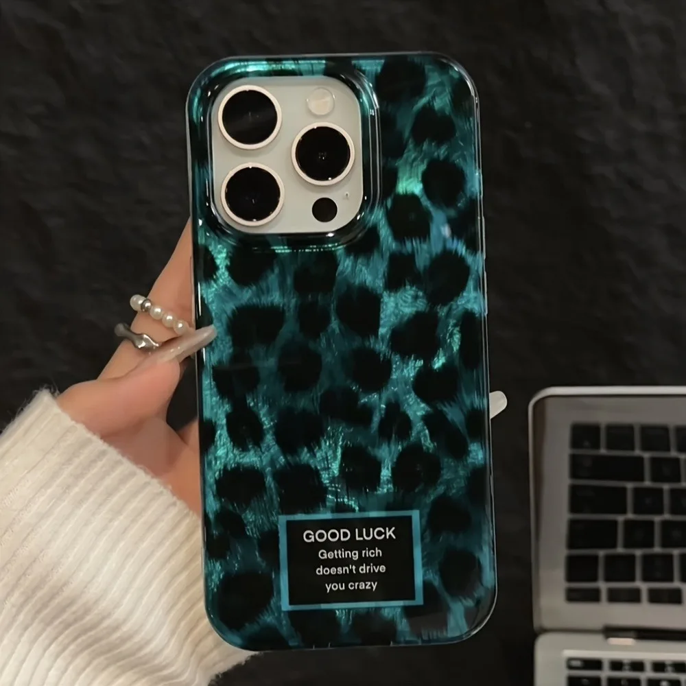 Retro Laser Cute Leopard Print - огляд і ціна Phone Cases Leopard Print