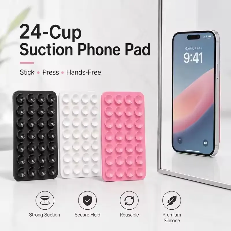 Silicone Wall Suction Cup Brac - огляд і ціна Phone Cases Casely