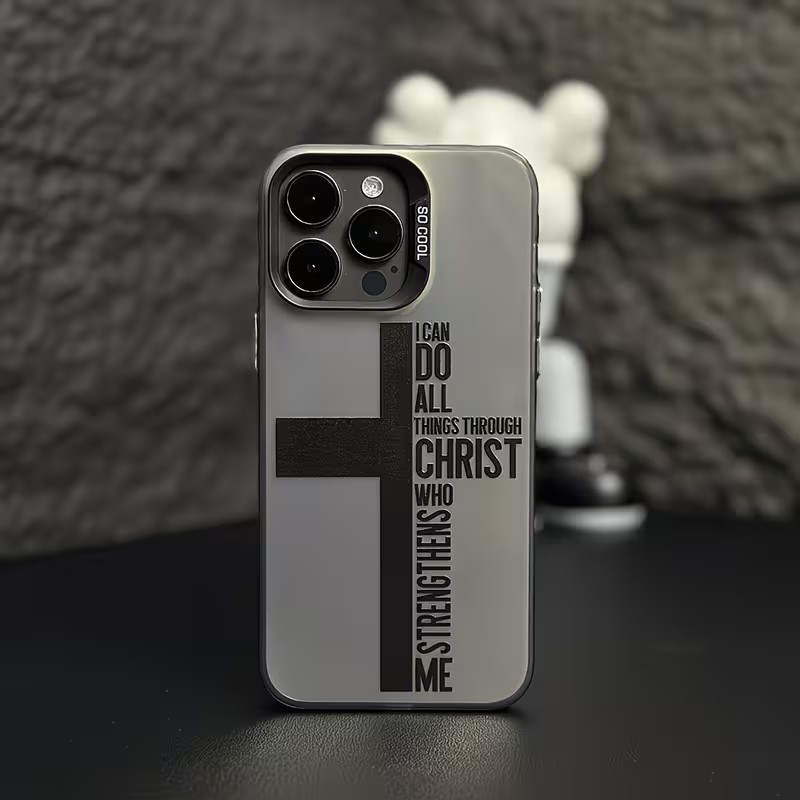 Anti Fingerprint Cross Bible P - огляд і ціна Apple Iphone 15