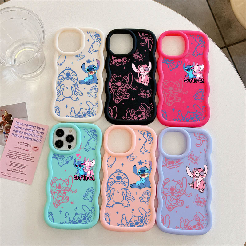 Stitch and Angel Cartoon Candy - огляд і ціна Phone Cases Disney