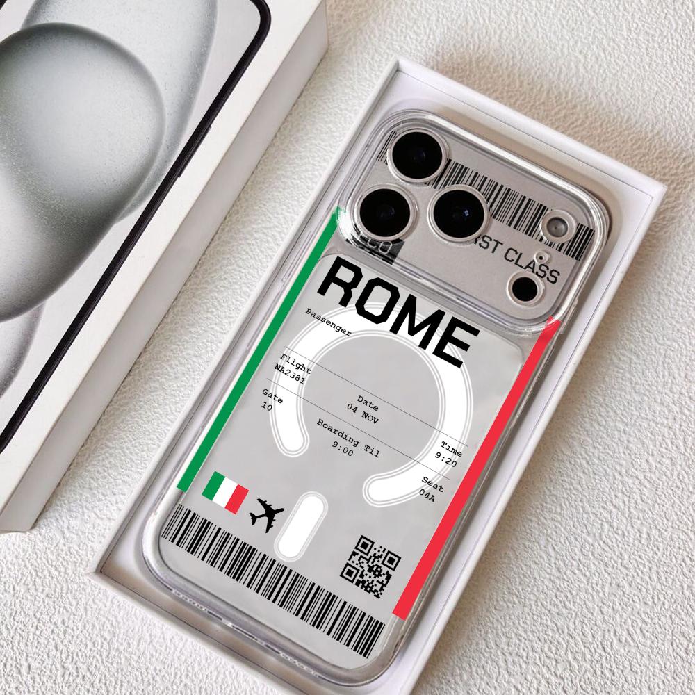 Plane travel ticket italy Phon - огляд і ціна Phone Cases Aviation