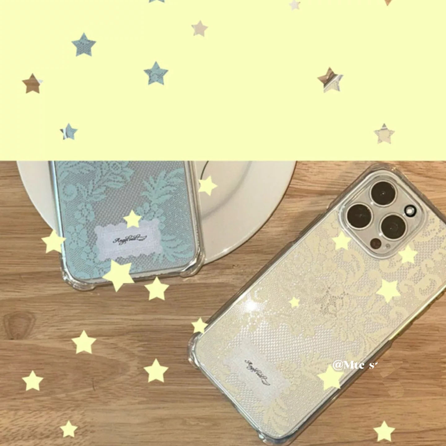 Korean Ins Colored Lace Sweet  - огляд і ціна Phone Cases Girly