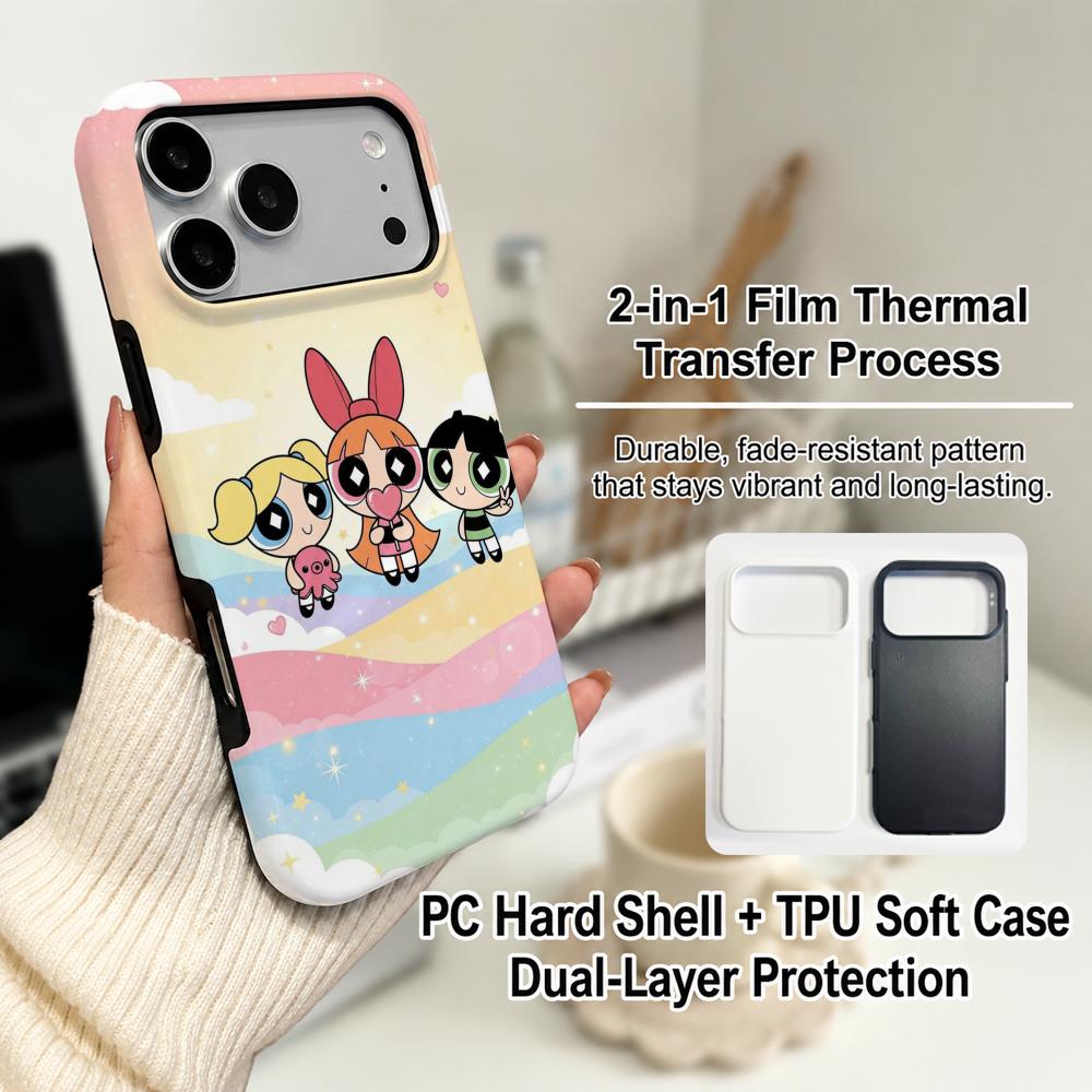 Anime P-Powerpuff Girls Phone  - огляд і ціна Phone Cases Girly