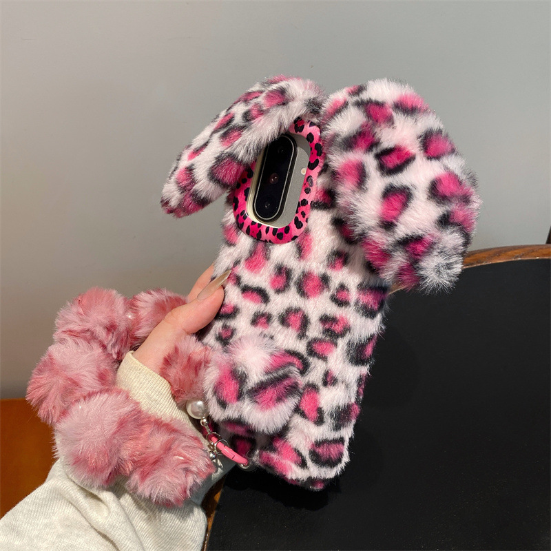Luxury 3D Leopard Print Rabbit - огляд і ціна Phone Cases Samsung S23