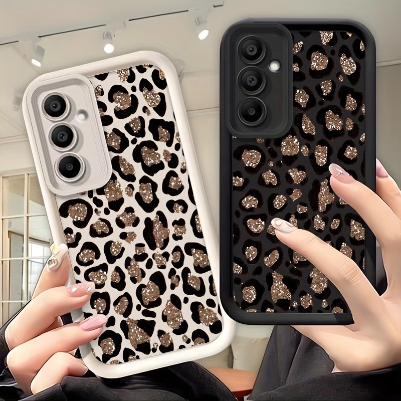 Glitter Leopard Print Silicone - огляд і ціна Phone Cases Leopard Print