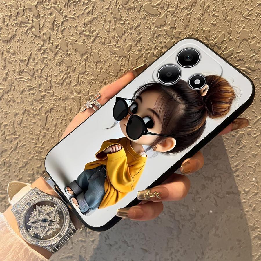 Cartoon Girl Pattern Funda Pho - огляд і ціна Phone Cases Girly
