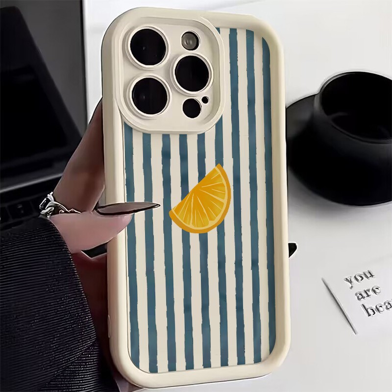 Striped Lemon Slice Pattern Ph - огляд і ціна Apple Iphone 15