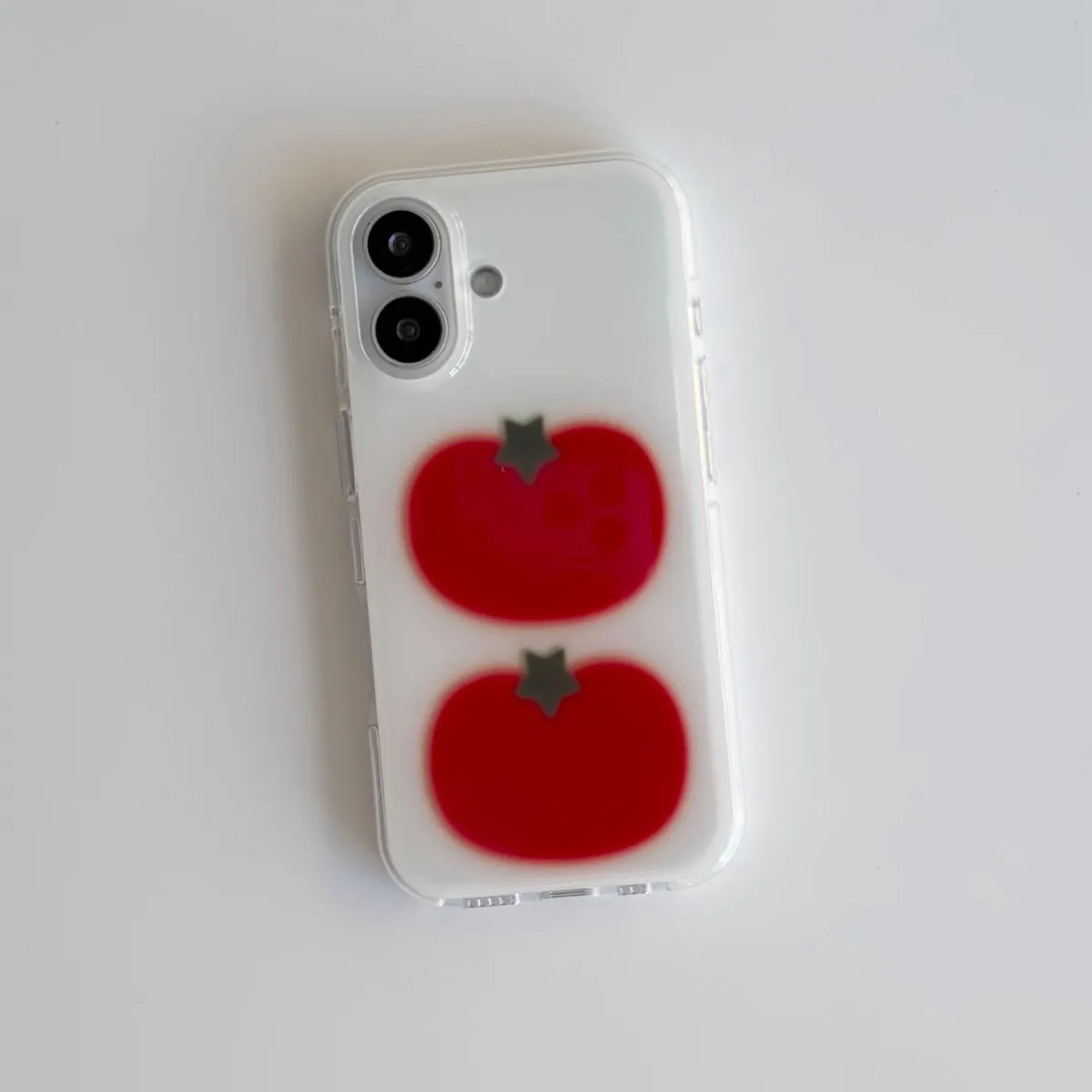 Korean Ins Two Ted Tomato Cart - огляд і ціна Cute Anime Case