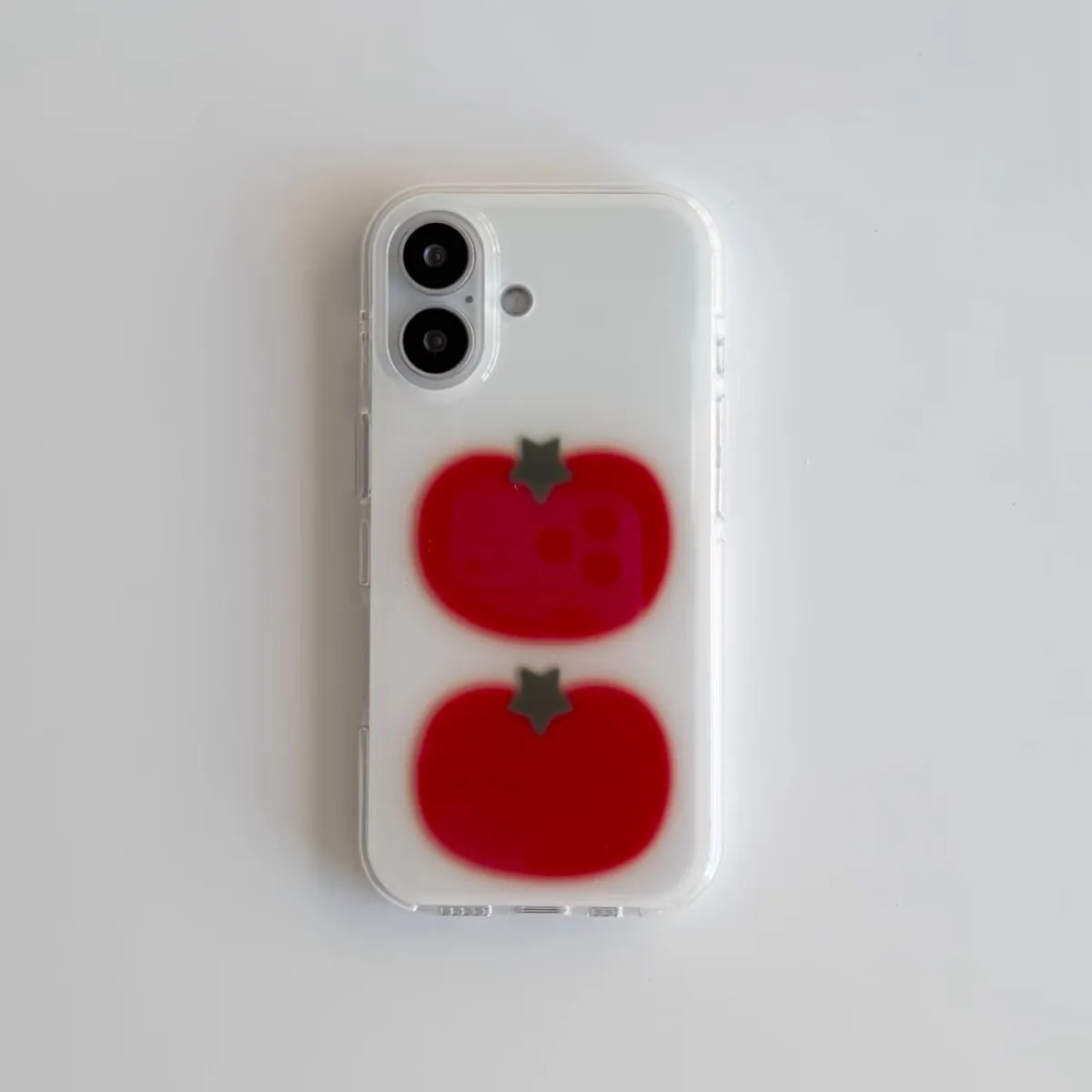 Korean Ins Two Ted Tomato Cart - огляд і ціна Cute Anime Case