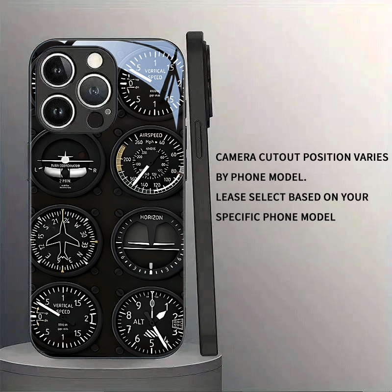 Aviation Instruments Tempered  - огляд і ціна Phone Cases Aviation