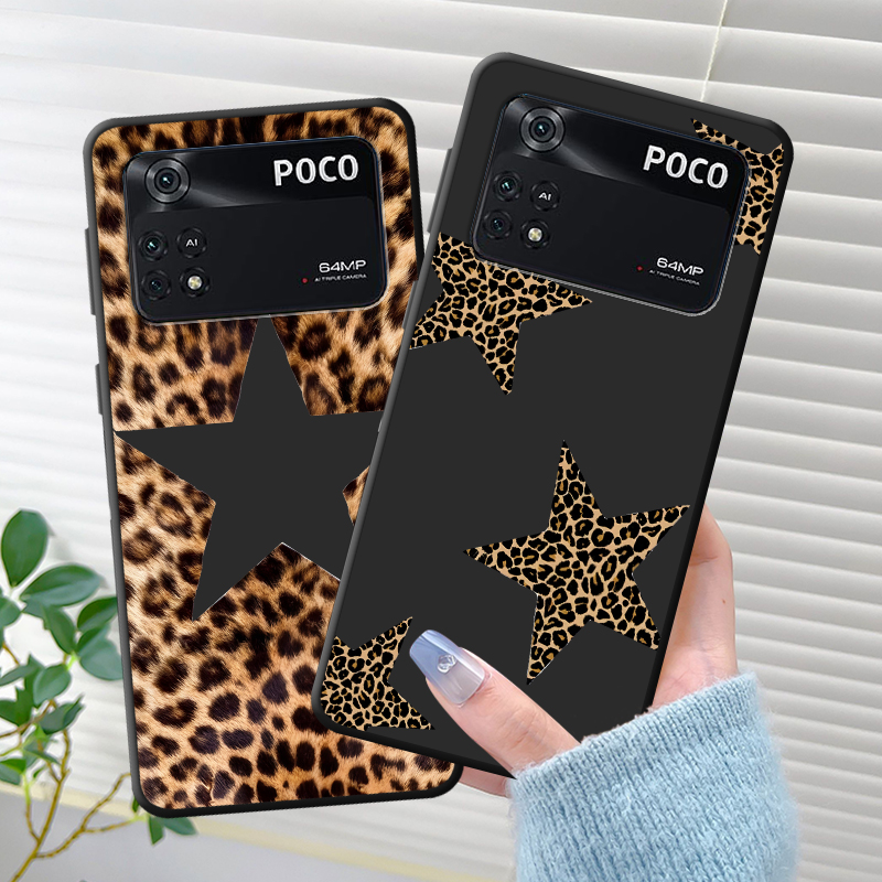 Leopard Print Star Art Case fo - огляд і ціна Phone Cases Leopard Print