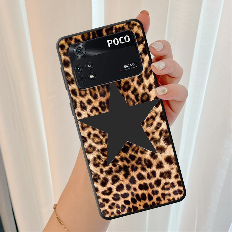 Leopard Print Star Art Case fo - огляд і ціна Phone Cases Leopard Print