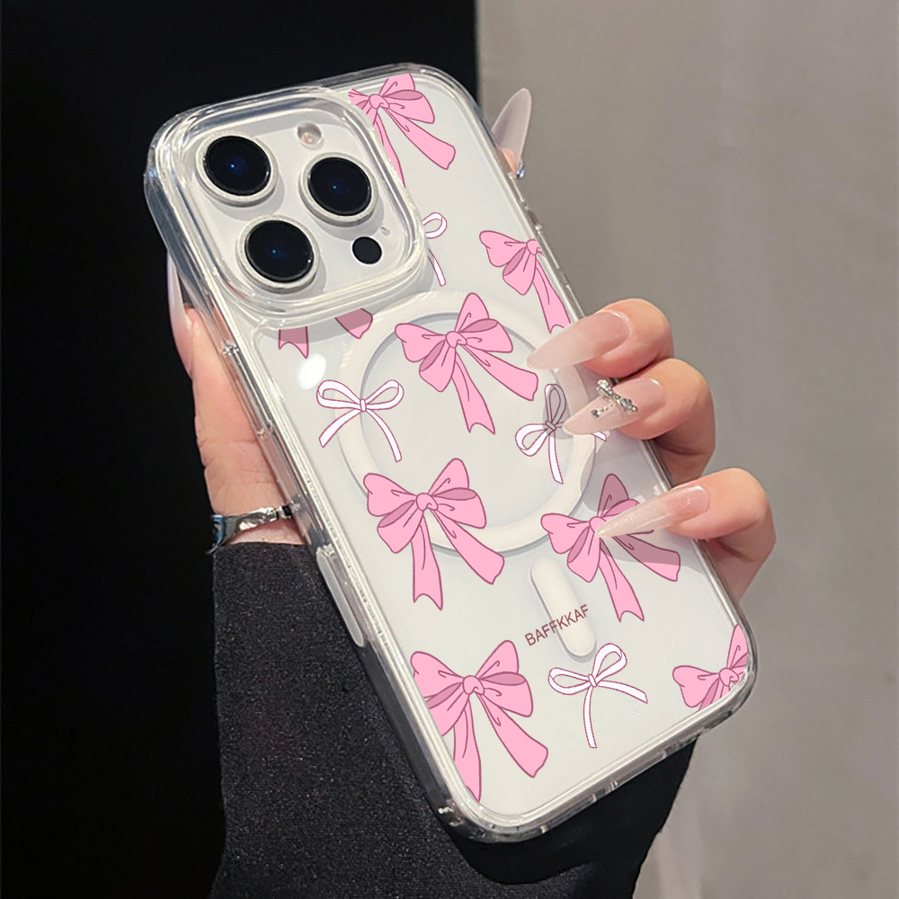 Pink Bow Coquette Girly Series - огляд і ціна Phone Cases Girly