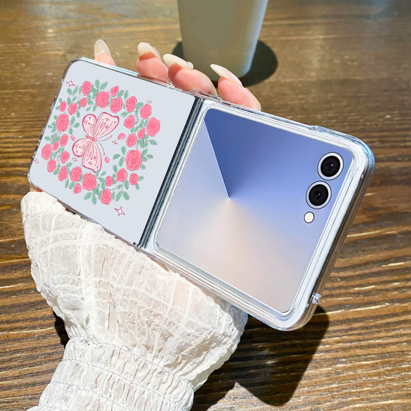 Pink Flowers Pattern Phone Cas - огляд і ціна Phone Cases Z Fold 7
