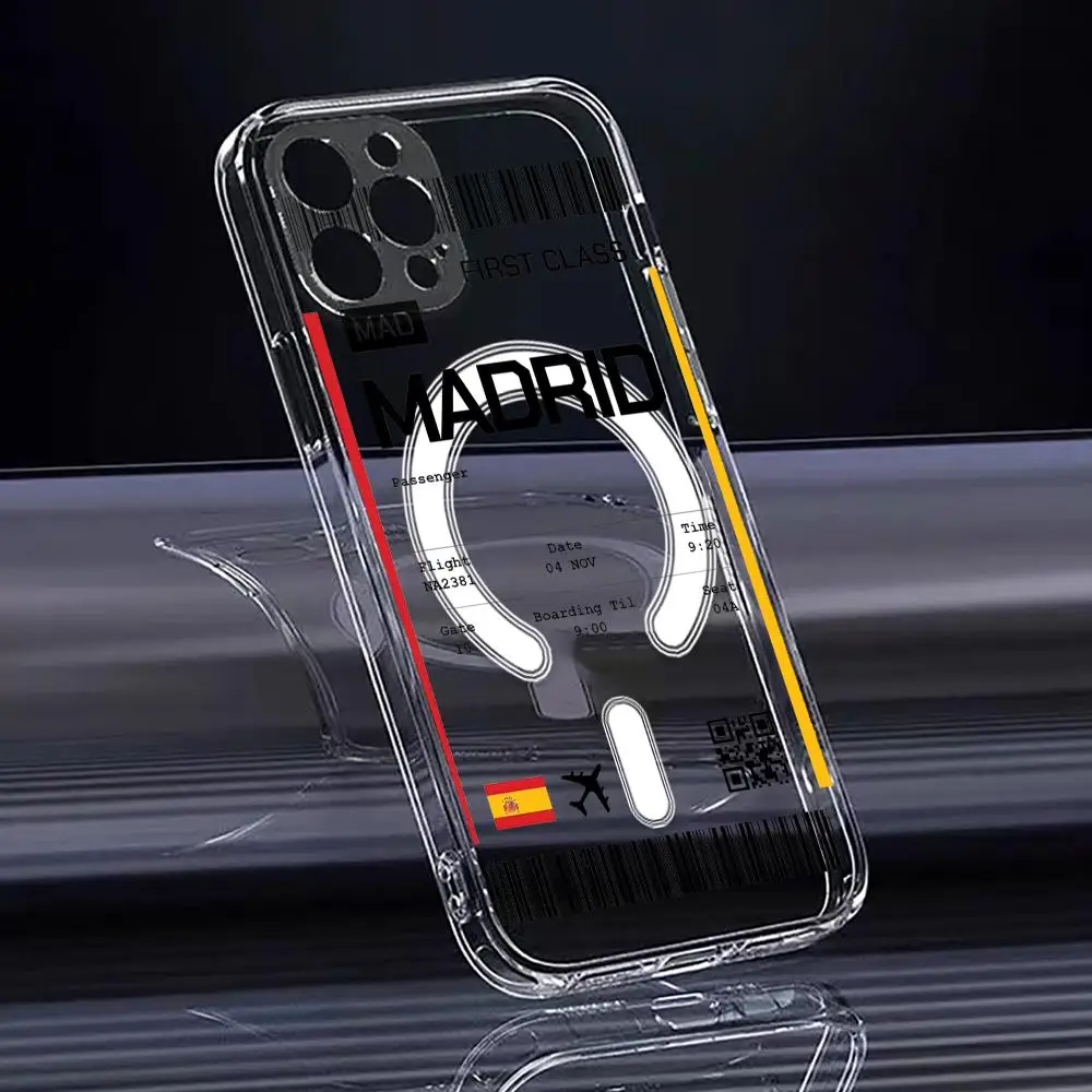 Travel Plane Ticket Spain Phon - огляд і ціна Phone Cases Aviation