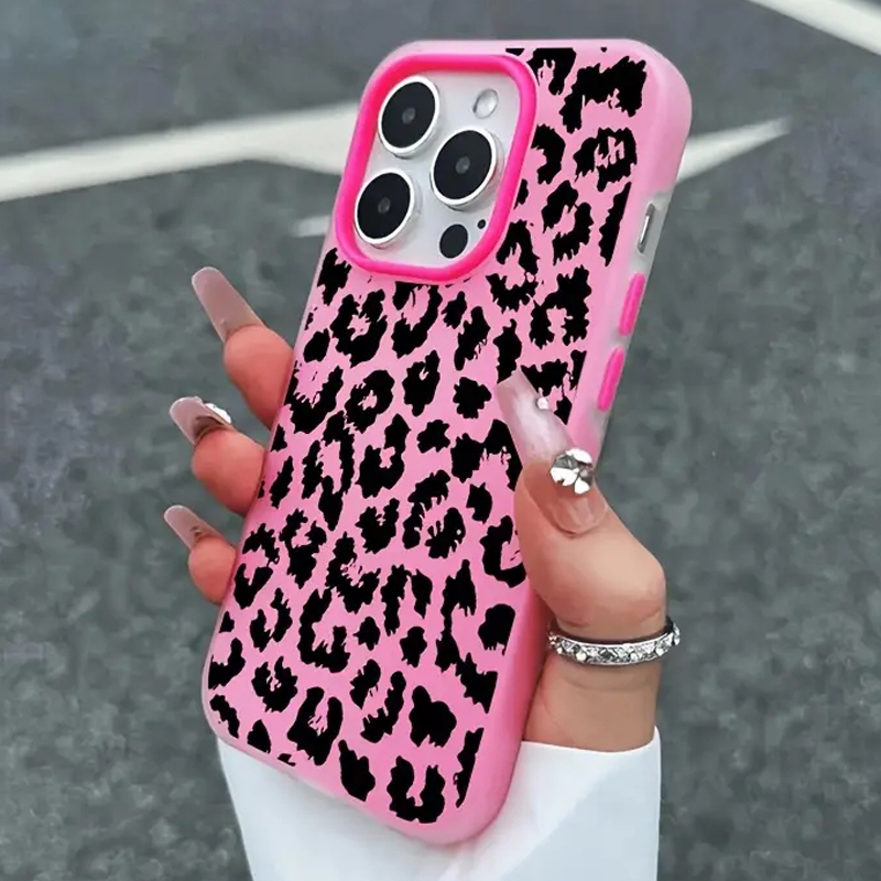Spotted Black Leopard Print Je - огляд і ціна Phone Cases Leopard Print
