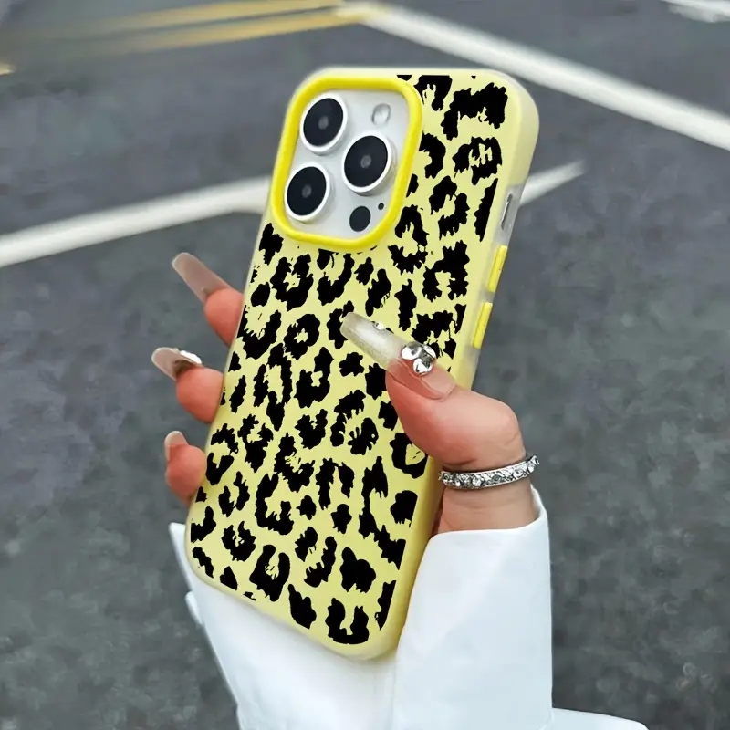 Spotted Black Leopard Print Je - огляд і ціна Phone Cases Leopard Print