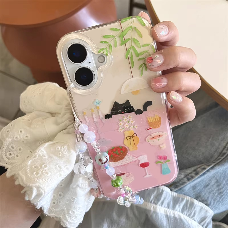 Ins Girl Cute Dining Table Lit - огляд і ціна Phone Cases Girly