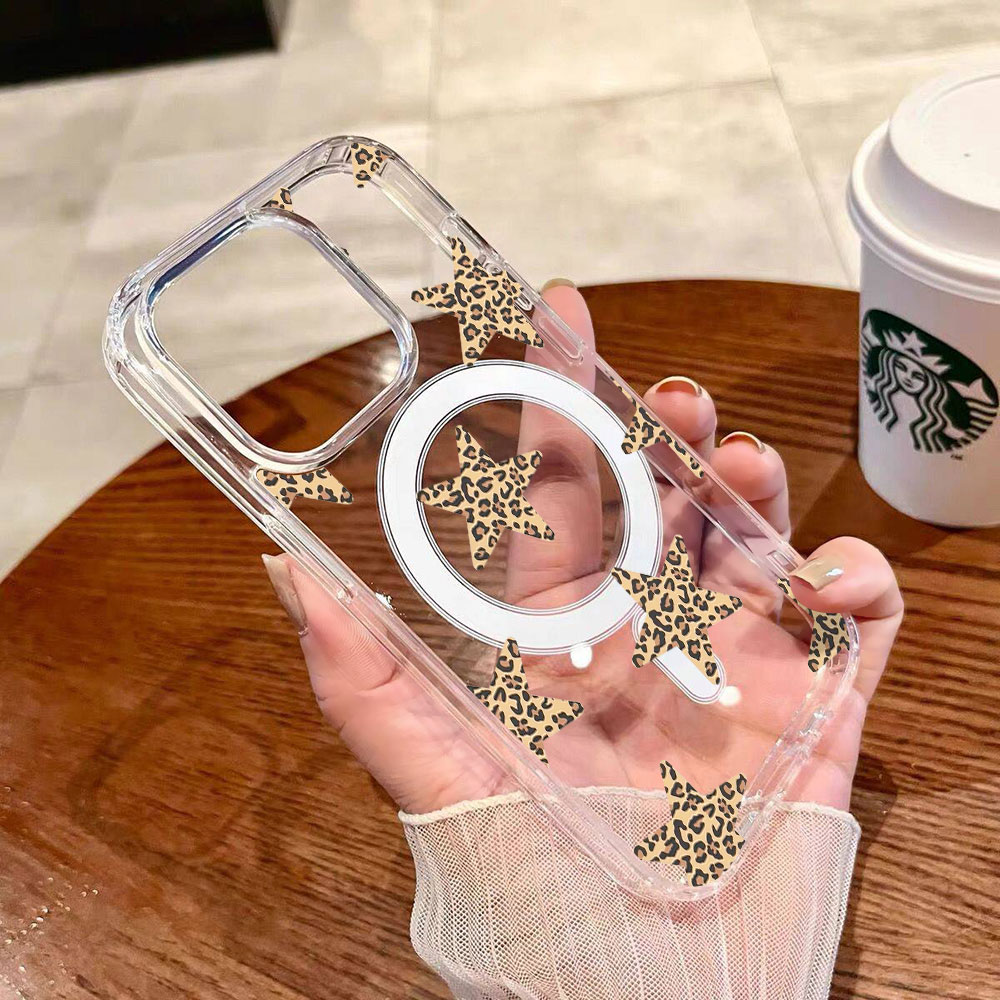Leopard Girly Star Ins Phone C - огляд і ціна Phone Cases Girly