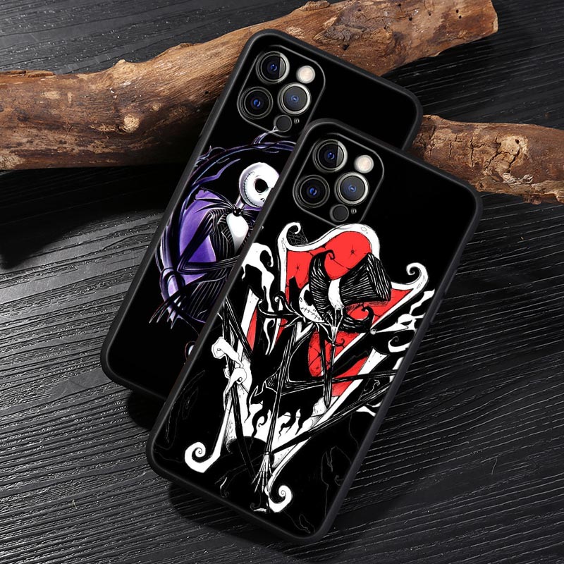 Jack Skellington Black Art Dis - огляд і ціна Phone Cases Disney