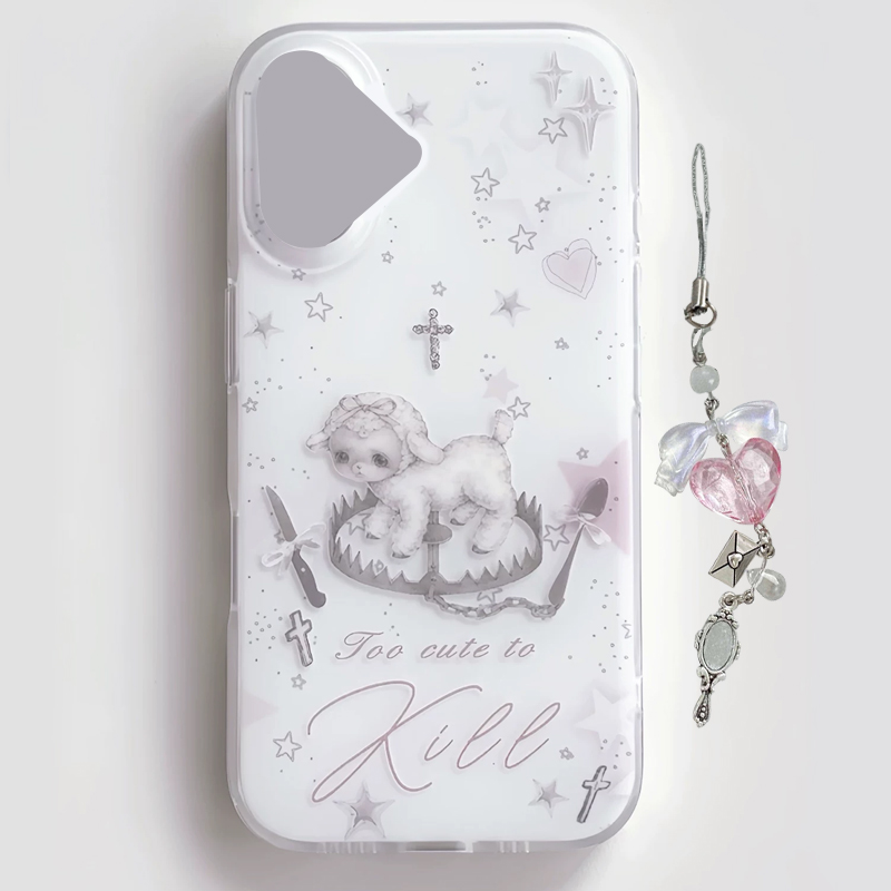 Y2k Korean INS Creative Cute P - огляд і ціна Phone Cases Girly