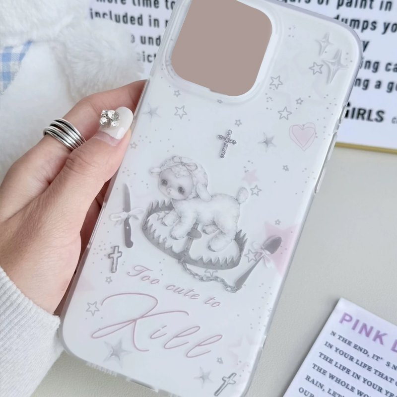 Y2k Korean INS Creative Cute P - огляд і ціна Phone Cases Girly