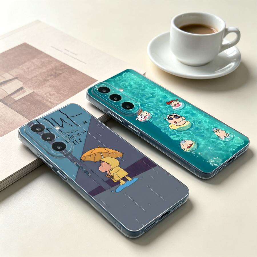 Yellow Umbrella Boy Phone Cove - огляд і ціна Phone Cases Samsung